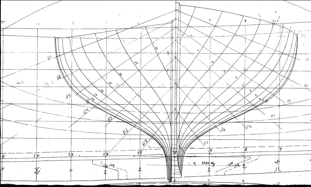 Flattened objects in a scrapyard